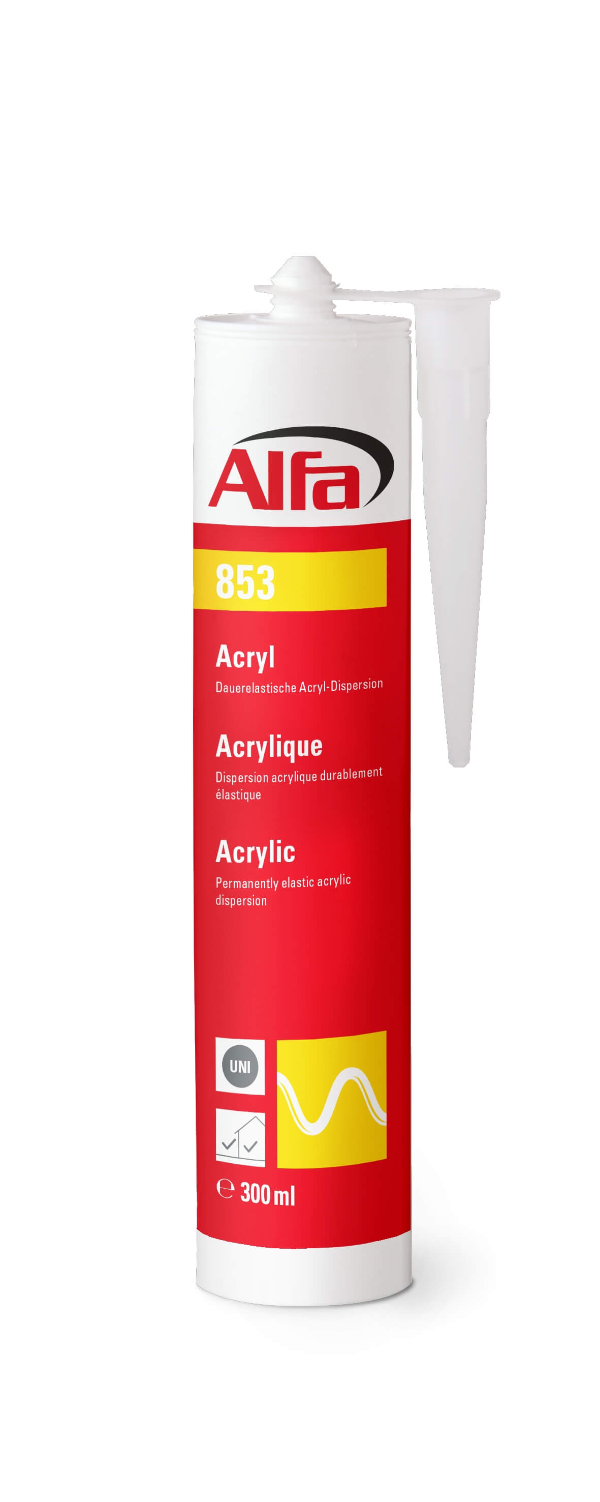 Alfa Acryl-Dispersion für Fugen und Risse