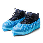 Blauer CPE-Schuhüberzug