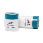 Extra breites Gewebeband mit stabiler, ausfaltbarer HDPE-Abdeckfolie