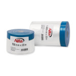 Gewebeband mit ausfaltbarer HDPE-Abdeckfolie