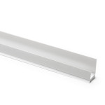 Ungleichschenkliges, selbstklebendes Hart-PVC Einfassprofil mit Lippe
