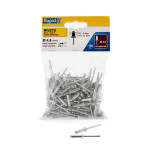 Robuste Standard-Blindniete mit einem Kopf aus Aluminium und Stahl-Nietdorn