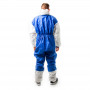 Premium Chemieschutzoverall mit blauer, atmungsaktiver Rückseite