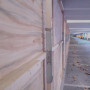 BG-Bau geförderte Staubschutz-Schnellspannvorrichtung für Dachlatten