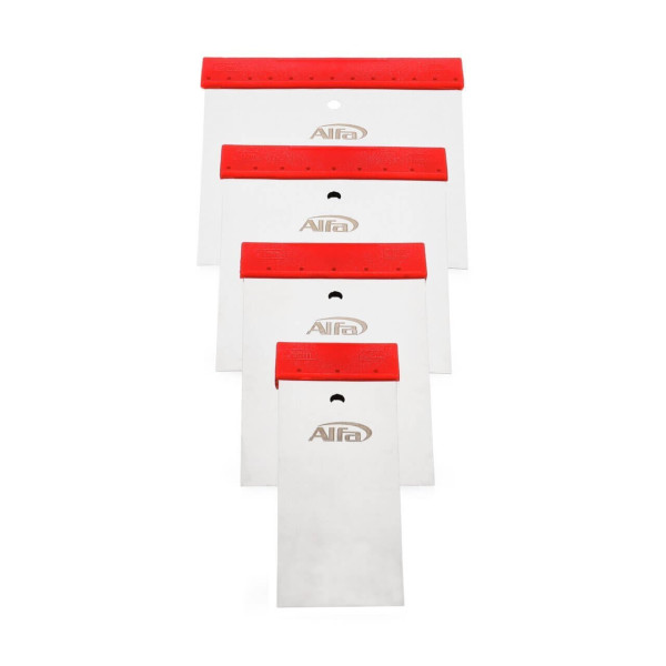 462 Alfa Japanisches Spachtelset - Edelstahl