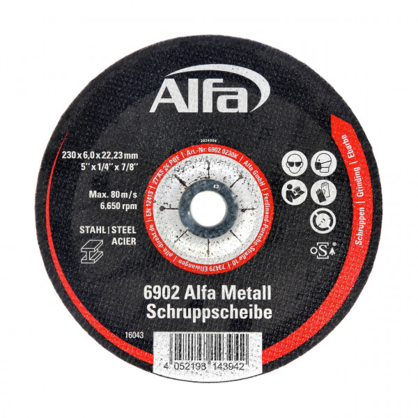 6902 Alfa Metall Schruppscheibe