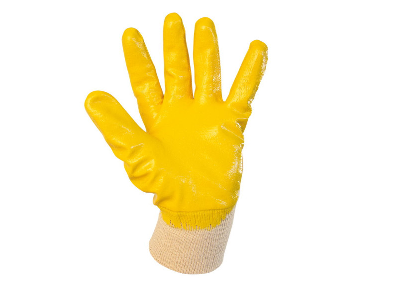 DIGZ Kinder-Gartenhandschuhe Mit Nitril-Beschichtung | Stretch, Latexfrei, Jungen-Design In Blau
