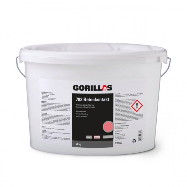 783 Gorillas Betonkontakt