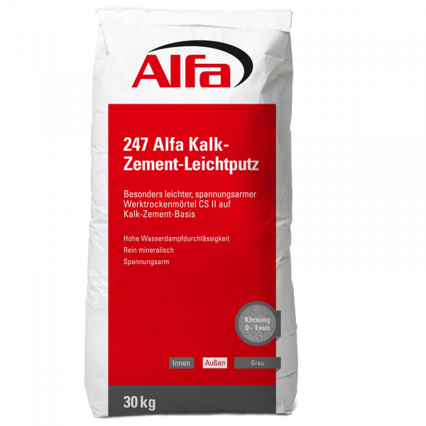 247 Alfa Kalk-Zement-Leichtputz
