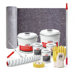 8116 Alfa Wand- und Bodenbeschichtungs-Set 20 m² + Abkleben
