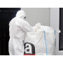 Chemikalien-Schutzoverall zur Entsorgung von Mineralfasern und Asbest