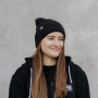 Bequeme AlfaTier Beanie mit doppeltem Umschlag