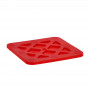 Montageklotz rot 20 Stück 70 mm x 70 mm x 3,0 mm