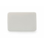Montageklotz weiß 70 Stück 60 mm x 40 mm x 1,5 mm
