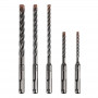 Alfa SDS-plus Hammerbohrer 4S Set 5 tlg. Ø 5/6 x 110 mm und Ø6/8/10 x 160 mm