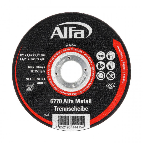 6770 Alfa Metall Trennscheibe