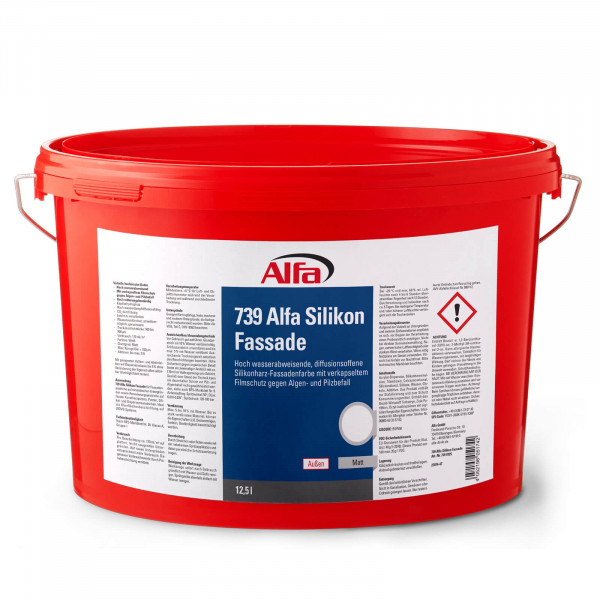 739 Alfa Silikon Fassade (Silikonharz-Fassadenfarbe)