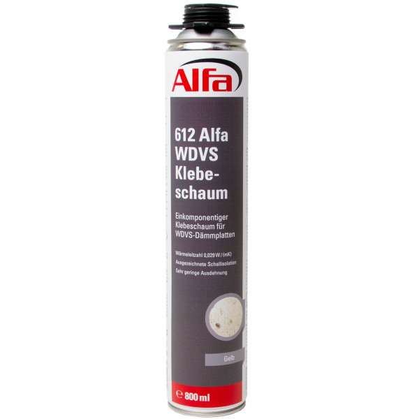 612 Alfa WDVS-Klebeschaum